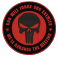 Patch Punisher will judge our enemies military morale milspec swat RED
